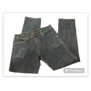 Men’s Lucky Brand 36 x 34 (221 Straight) Distressed Jeans